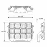 Proyector LED Champion LI40A-2 con LED 3535 - Image 3