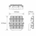 Proyector LED Champion LI40A-4 con LED 3535 - Image 2